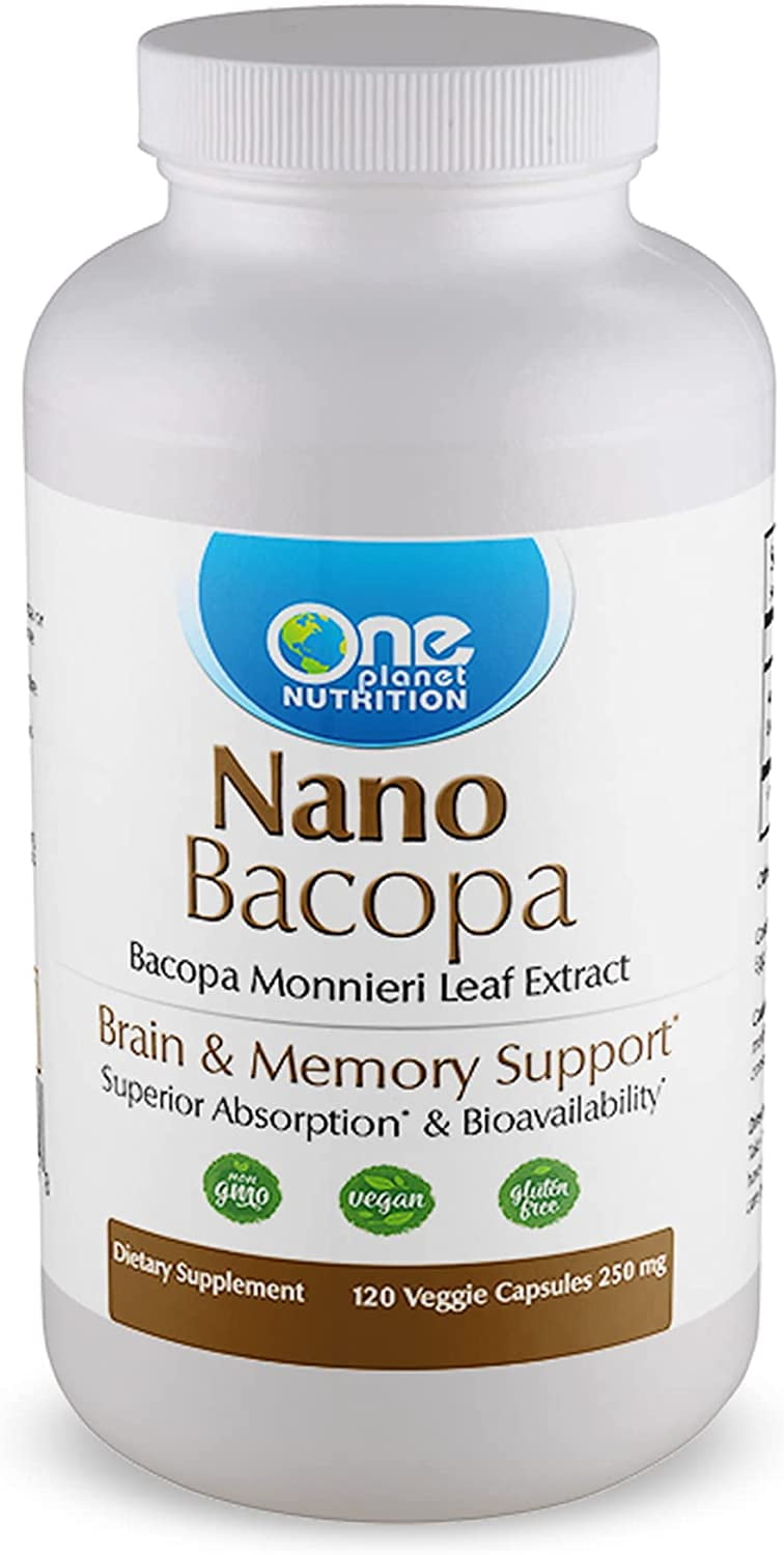 One Nutrition Nano Bacopa 250 mg, Bacopa Monnieri Capsules