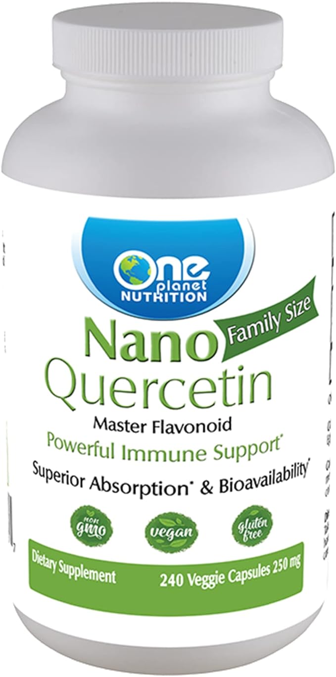 One Nutrition Nano Quercetin 250 mg Natural Quercitin Nano