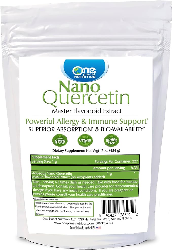 One Nutrition Nano Quercetin Powder Natural Quercetin Nano