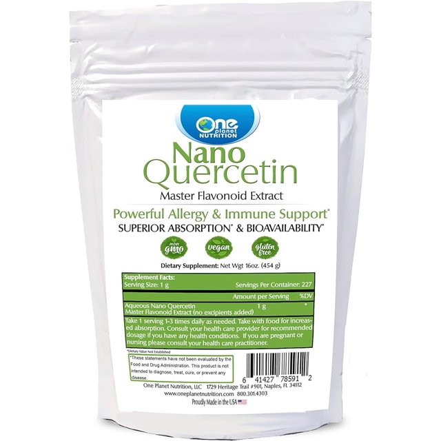One Nutrition Nano Quercetin Powder Natural Quercetin Nano