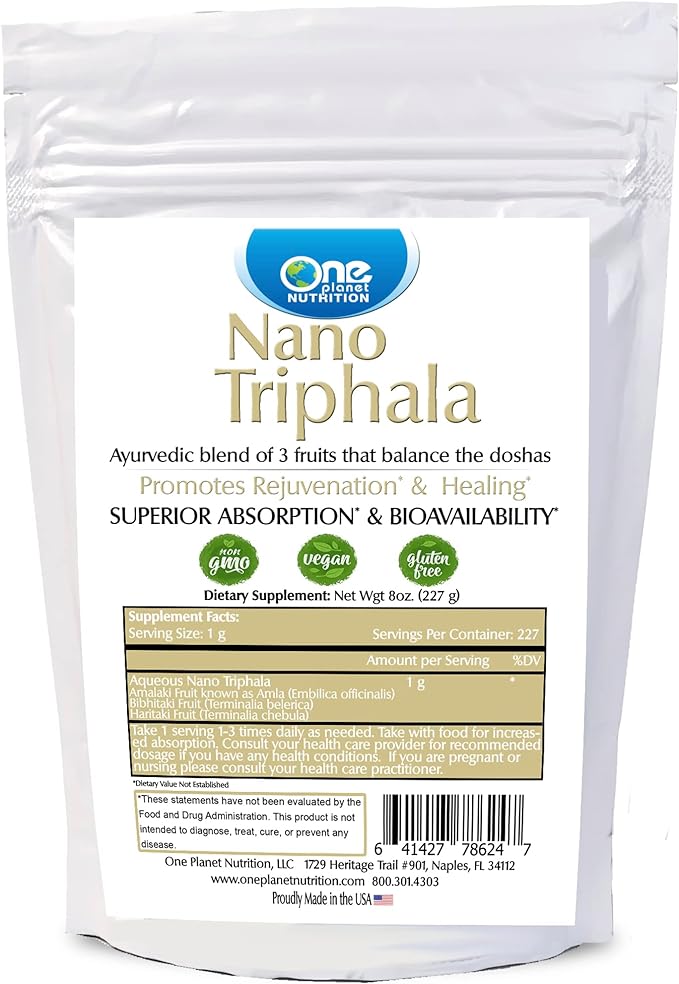 One Nutrition Nano Triphala Powder Nanoparticle Triphala