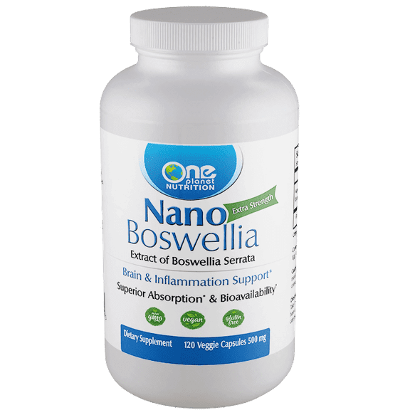 One Planet Nutrition Nano Boswellia 500 mg (120 Servings)