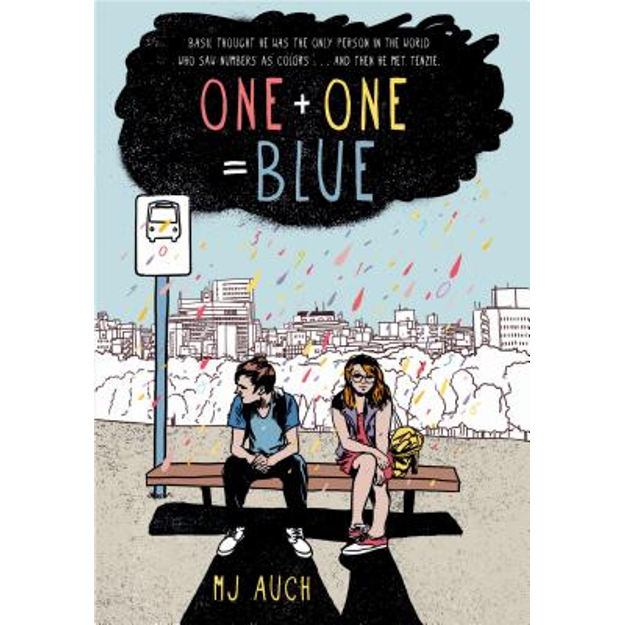 One Plus One Equals Blue (Paperback) by Mj Auch - image 1 of 1