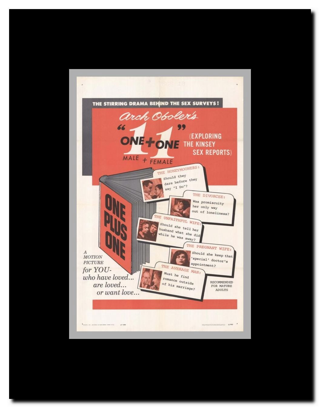 One Plus One Framed Movie Poster