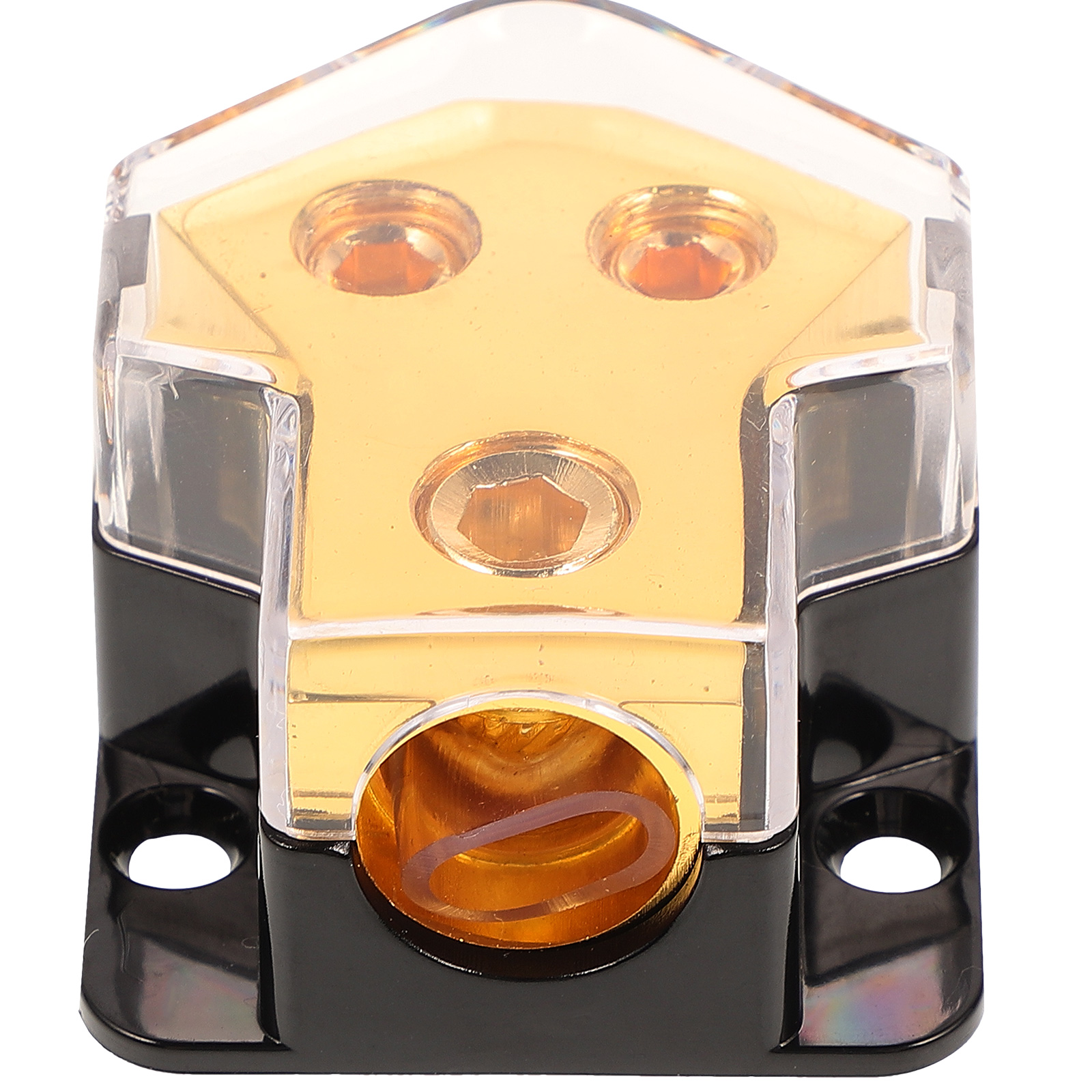 One Point Two Junction Box Car Audio Distribution Block Sound System for Power Plastic