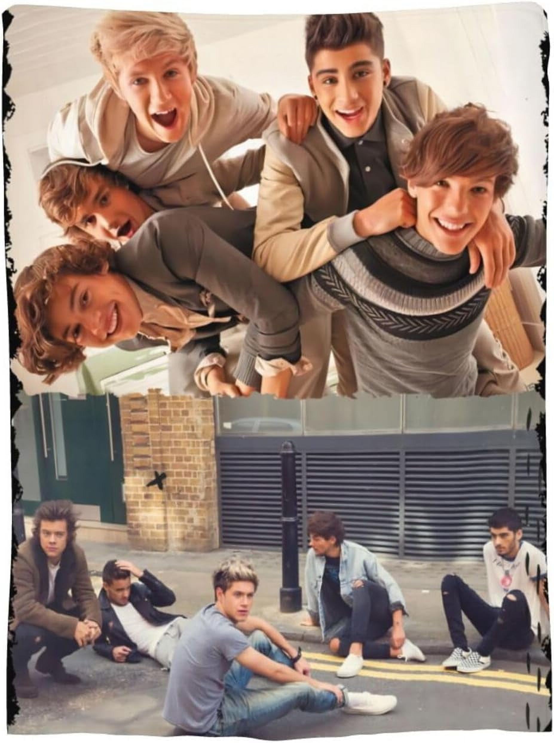 One Direction Throw One Pop Music Direction Blanket, Warm Flannel Blankets for Sofa Bed ...