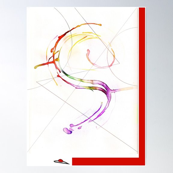 One Poster Wall Art, Modern Wall Decor For Living Room Bedroom, 8x12 UNFRAMED