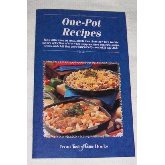One-Pot Recipes (Taste of Home Books) (Cookbook Paperback)