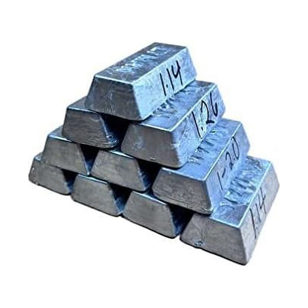 One Pound Lead Ingots, Great For Fishing Weights, Sinkers, Fishing Jigs