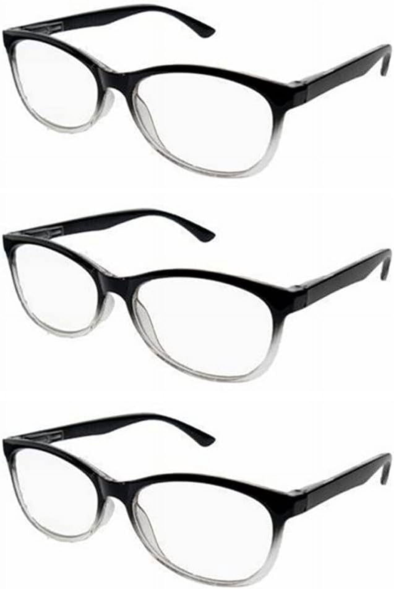Value Pack 5 pair Round Frames 0.5-2.5 Unisex Auto Focus Presbyopic ...