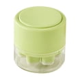 thumbnail image 1 of One-Press Ice Cube Tray, Easy Release Mini Ice Mold with Lid, BPA-Free Stackable Small Ice Maker for Cocktails, Whiskey, Drinks & Freezer(B), 1 of 5