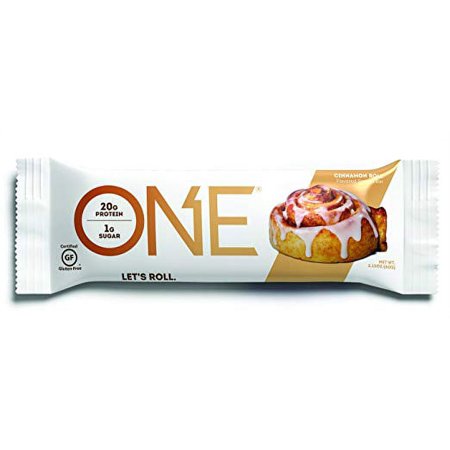 One Protein Bar, Cinnamon Roll (36 bars)