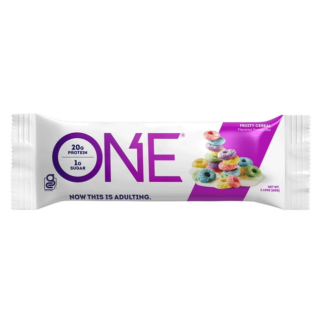 One Protein Bar, Fruity Cereal, 20g Protein, 1 Bar