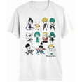 thumbnail image 1 of One Punch Man 12 Character Chibi Line Up Adult T-Shirt (Medium, White), 1 of 3