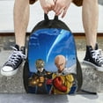 thumbnail image 1 of One Punch Man Anime Backpack Travel Bag 3d Printing Casual Daypack Multifunctional Backpack, 1 of 8