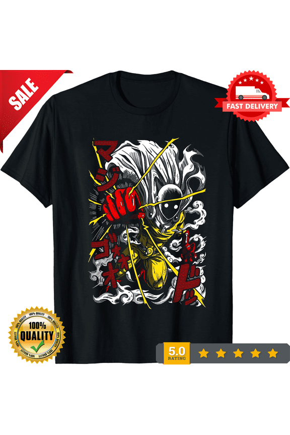 One Punch Man Anime Graphic Tee, Unisex Tee, Anime Shirt, Casual Wear, Saitama, LIMITED EDITION-TH67149