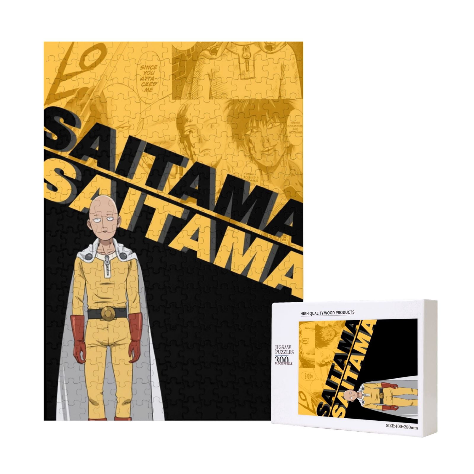One Punch Man Anime Puzzles Boys Girls Teens 300/500/1000 Piece Wooden ...