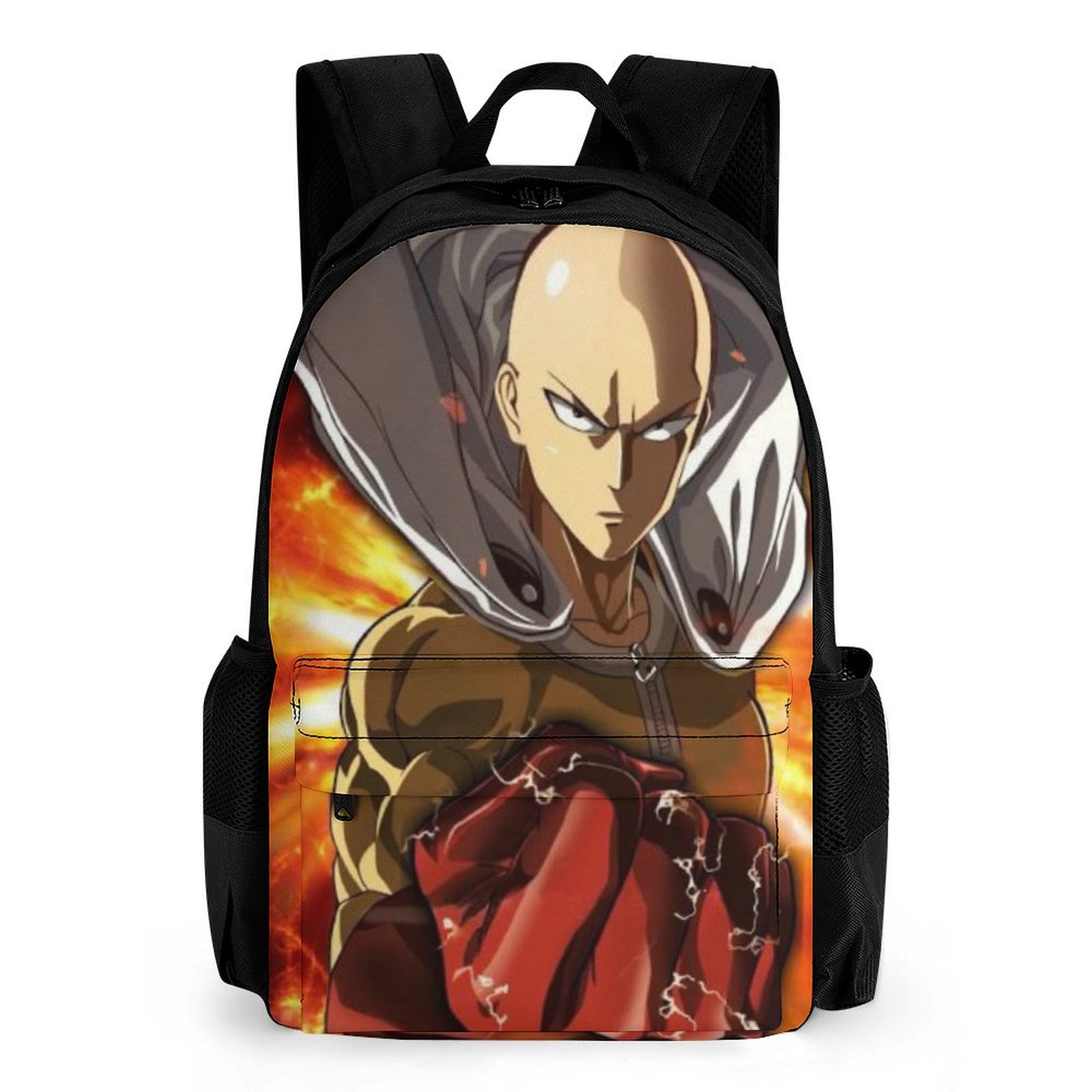 One-Punch Man Backpack for Men Women, Extra Large Laptop Backpack ...