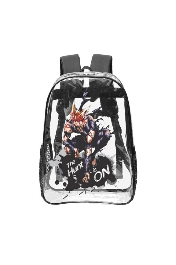 One Punch Man Garou Transparent Backpack Fashion Travel Backpack Laptop Backpack 16ch