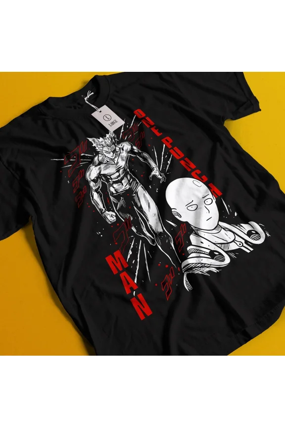 One Punch Man Saitama Anime Unisex T-Shirt All Size #6
