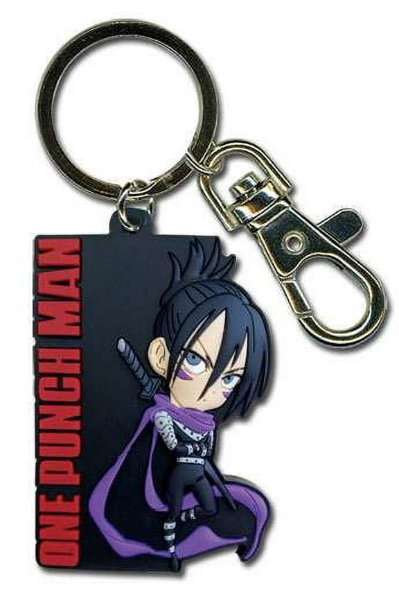 One Punch Man Speed of Sound Sonic PVC Keychain