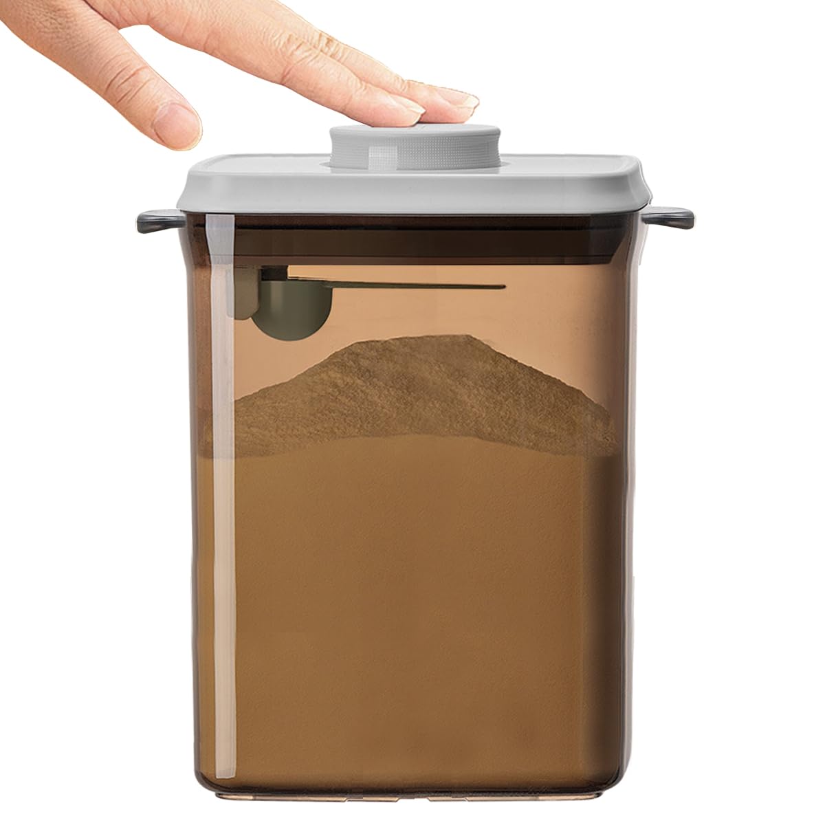 One-Push Formula Container, 2300ml Formula Dispenser with Scoop and ...