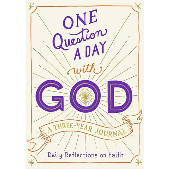 Pre-Owned One Question a Day with God: A Three-Year Journal: Daily Reflections on Faith (Paperback) 1250323924 9781250323927