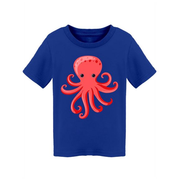 One Red Octopus T-Shirt Toddler -Image by Shutterstock,  4 Toddler
