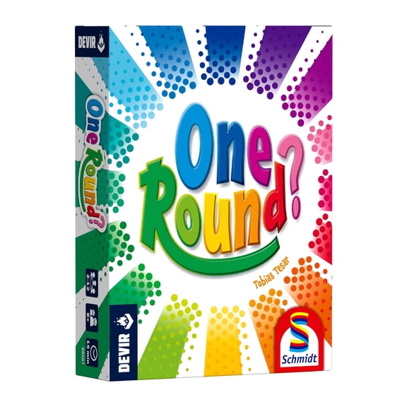 Devir One Round? Party Board Game, Ages 8+, 2-12 Players