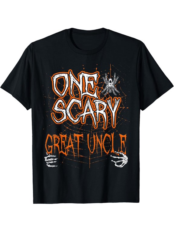 One Scary Great Uncle Family Costume Halloween Celebration T-Shirt, Size S-5XL