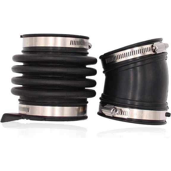 One Set of Air Intake Resonator Hose Compatible with 06-08 Infiniti M35 3.5L 03-07 Infiniti G35 Rreplace#: 16576-EG00A 16576-AL50A