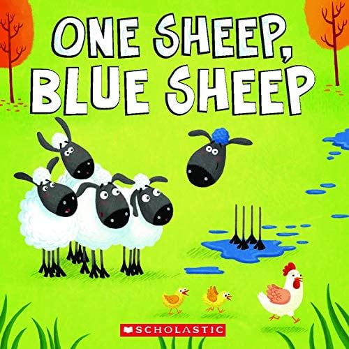 Pre-Owned One Sheep, Blue Sheep Board Book Thom Wiley