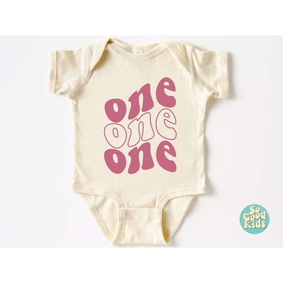 One One One Shirt, One Year Old Gift, First Birthday Gift, Baby Shower Gift Idea, 1St Birthday Girl, Cute Baby Bodysuit For One Year Old Cool Baby Clothing, Cute Baby Onesie, BABY BODYSUIT LAT 4424