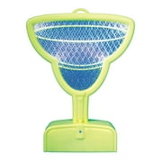 One Shot - Decorative Margarita Glass Bug Zapper Ninja 2000V 2-in-1 Hanging Outdoor Light