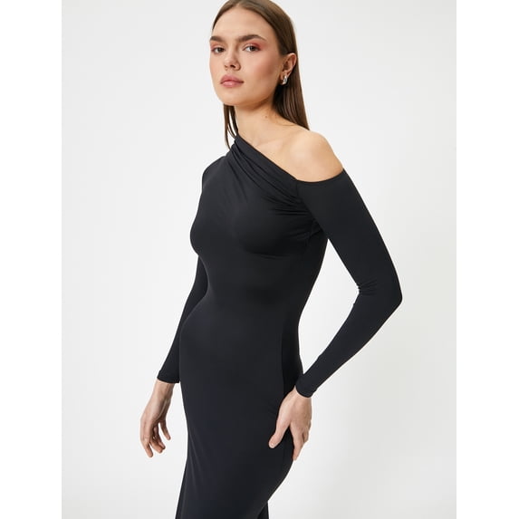 One Shoulder Bodycon Dress