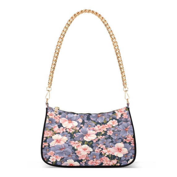 One Shoulder Chain Handbag 7.1x11x2.8in Women's Hobo Handbags Tote ...