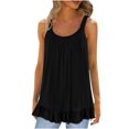 thumbnail image 1 of One Shoulder Tank Top Womens Dress Tank Tops Loose Fit Vacation Tops for Women Casual Tank Tops for Women Trendy Womens Sleeveless Shirts Women Sleeveless Print Top My Order, 1 of 5
