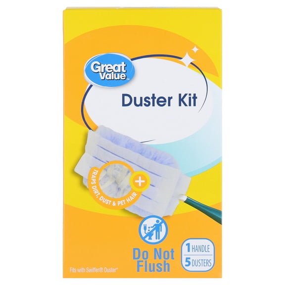 Great Value Duster Kit with Reusable Handle and Refills
