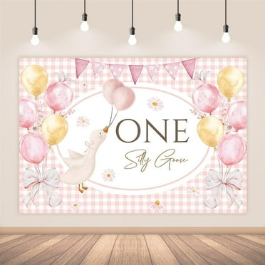 7x5ft Thanksgiving "Our Little Turkey" Backdrop - First Birthday Photo Background With Fall Leaves & Turkey