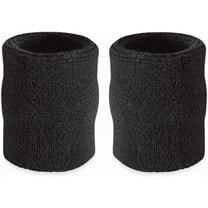 One Size Of 2Pcs Arm Sweatbands, Absorbent and Breathable Thick Cotton Bands for Working Out, Gymnastics, Basketball, Tennis, and Football, Multiuse 4-inch Wristbands for Costumes and Cosplay