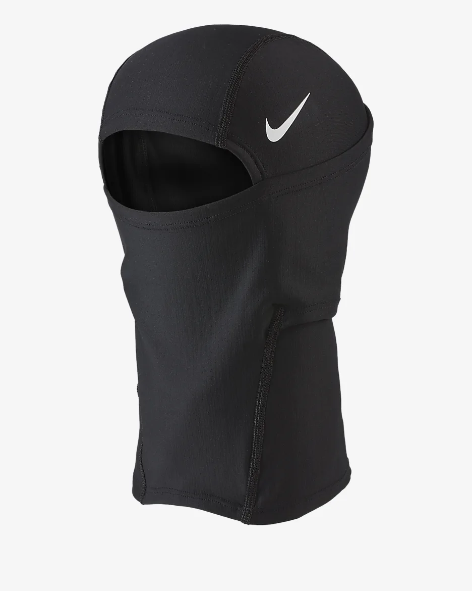NEW Unisex Nike Pro Hyperwarm Therma-FIT Hood Black/White One Size