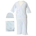 thumbnail image 1 of One Small Child Boys Four-Piece Bamboo Layette Set (Baby), 1 of 5