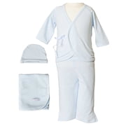 One Small Child Boys Four-Piece Bamboo Layette Set (Baby)
