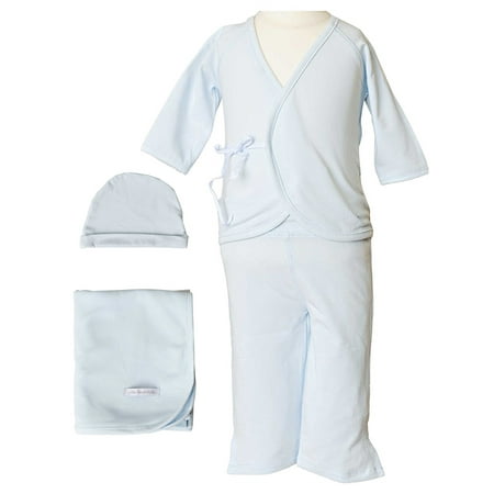 One Small Child Boys Four-Piece Bamboo Layette Set (Baby)