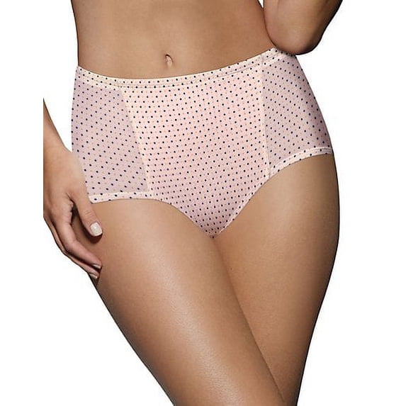 One Smooth U Simply Smooth Brief 6 Multi Silken Dot Print