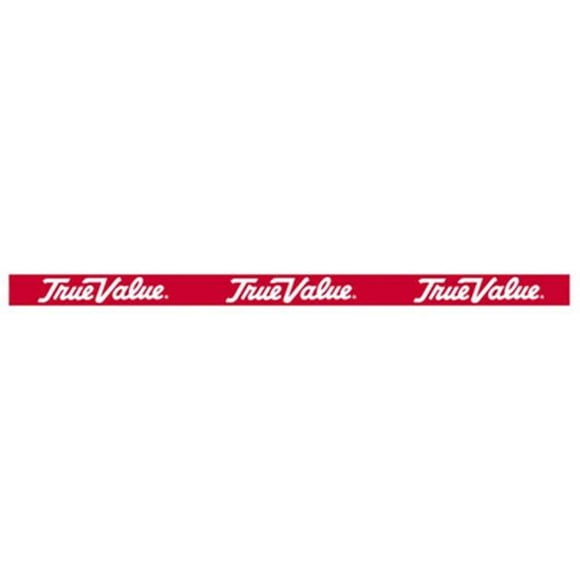 One Source Industries 253764 6 in. & 5 yards True Value Ceremonial Ribbon, Red