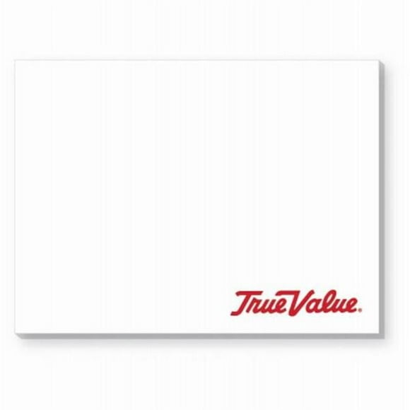 One Source Industries 268530 4 x 3 in. True Value Sticky Notepads, Pack of 10