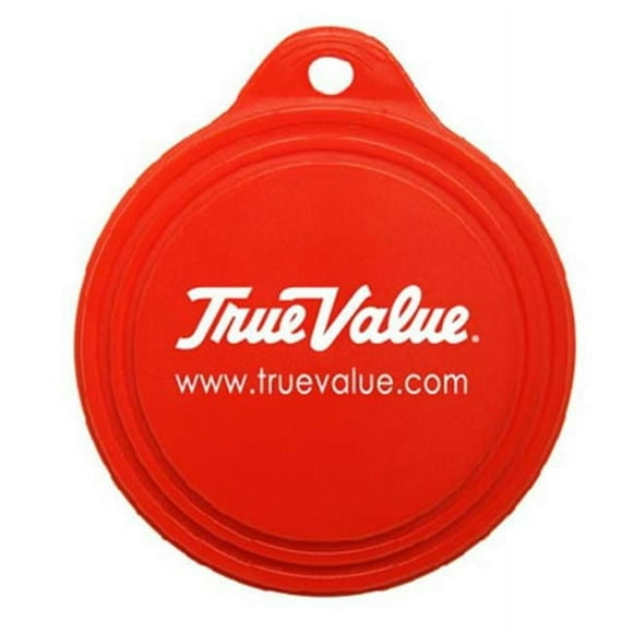 One Source Industries True Value Pet Food Can Lid, Red - Pack of 25