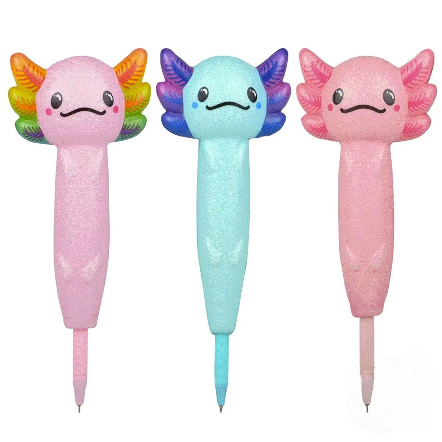 One Squish Axolotl Pen (Random Color Selection)