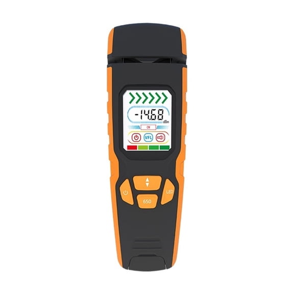 One Step Electric Fiber Optic Identifier Live Fiber Optical Detector With Visual Fault Locator In 850-1700nm SM MM